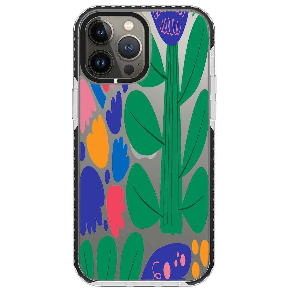 Color Blast Floral iPhone Case