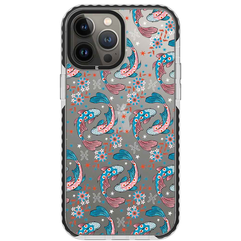 Pisces - Zodiac Mosaic iPhone Case