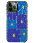 Azure Blooms iPhone Case