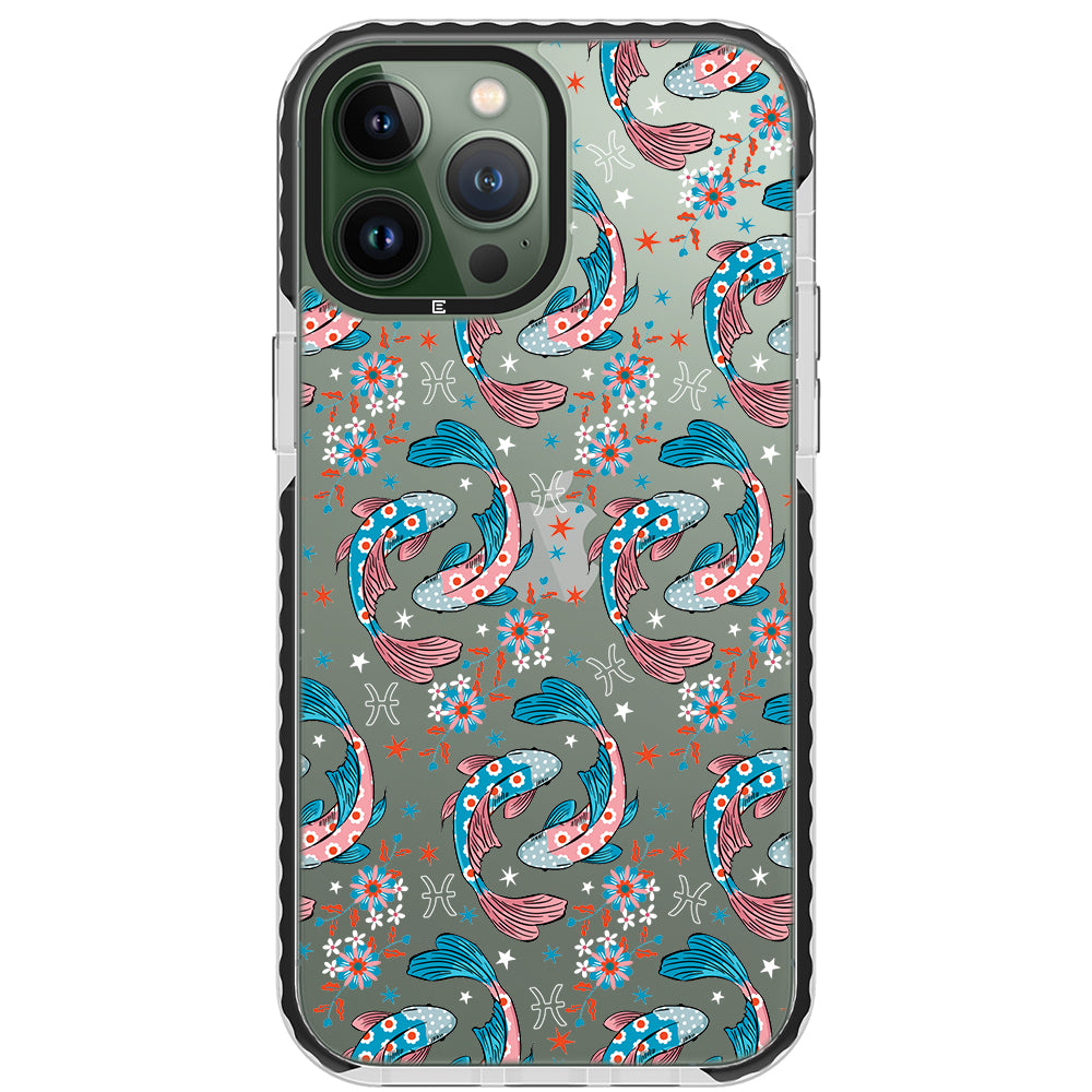 Pisces - Zodiac Mosaic iPhone Case