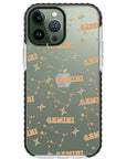 Gemini Celestial Monogram iPhone Case