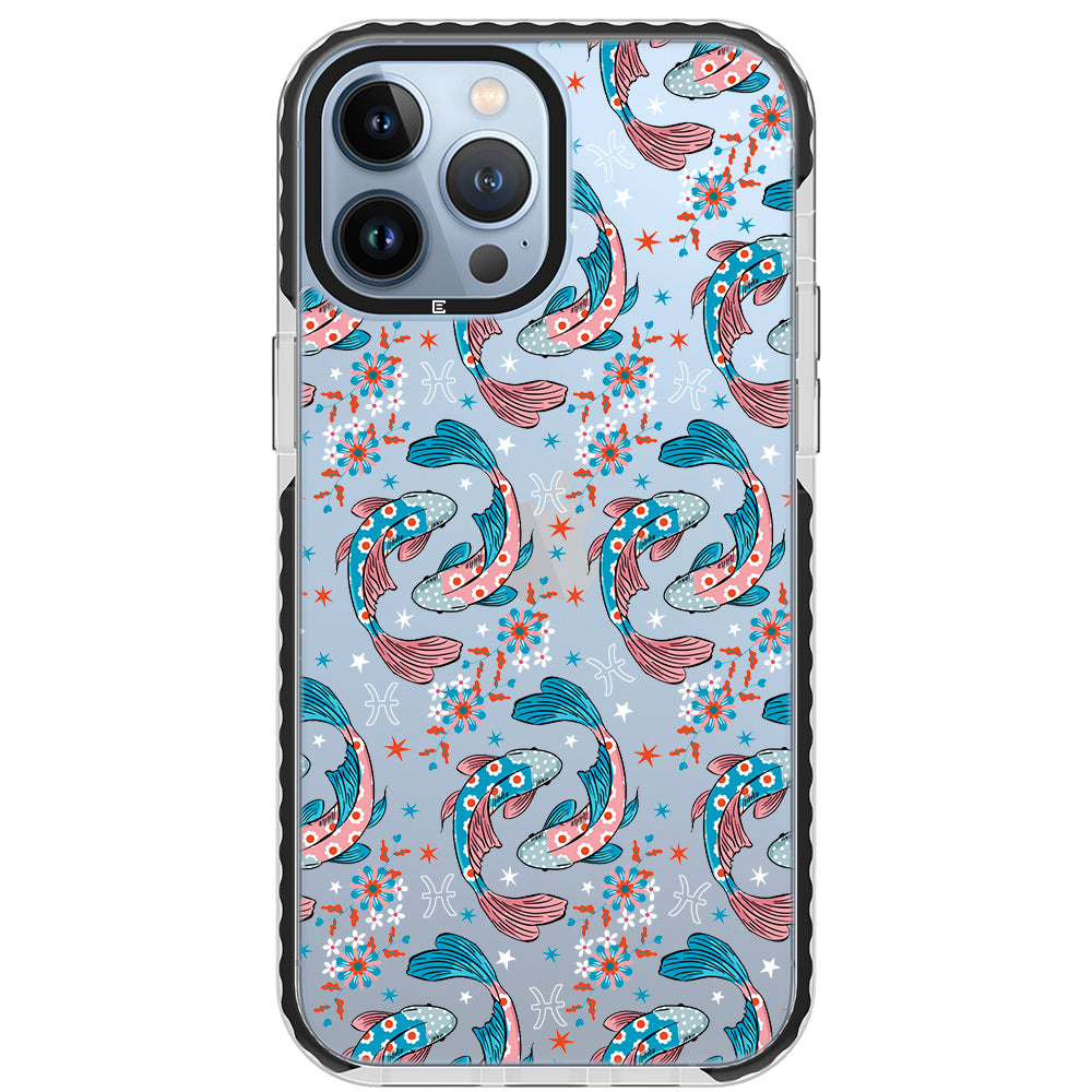 Pisces - Zodiac Mosaic iPhone Case