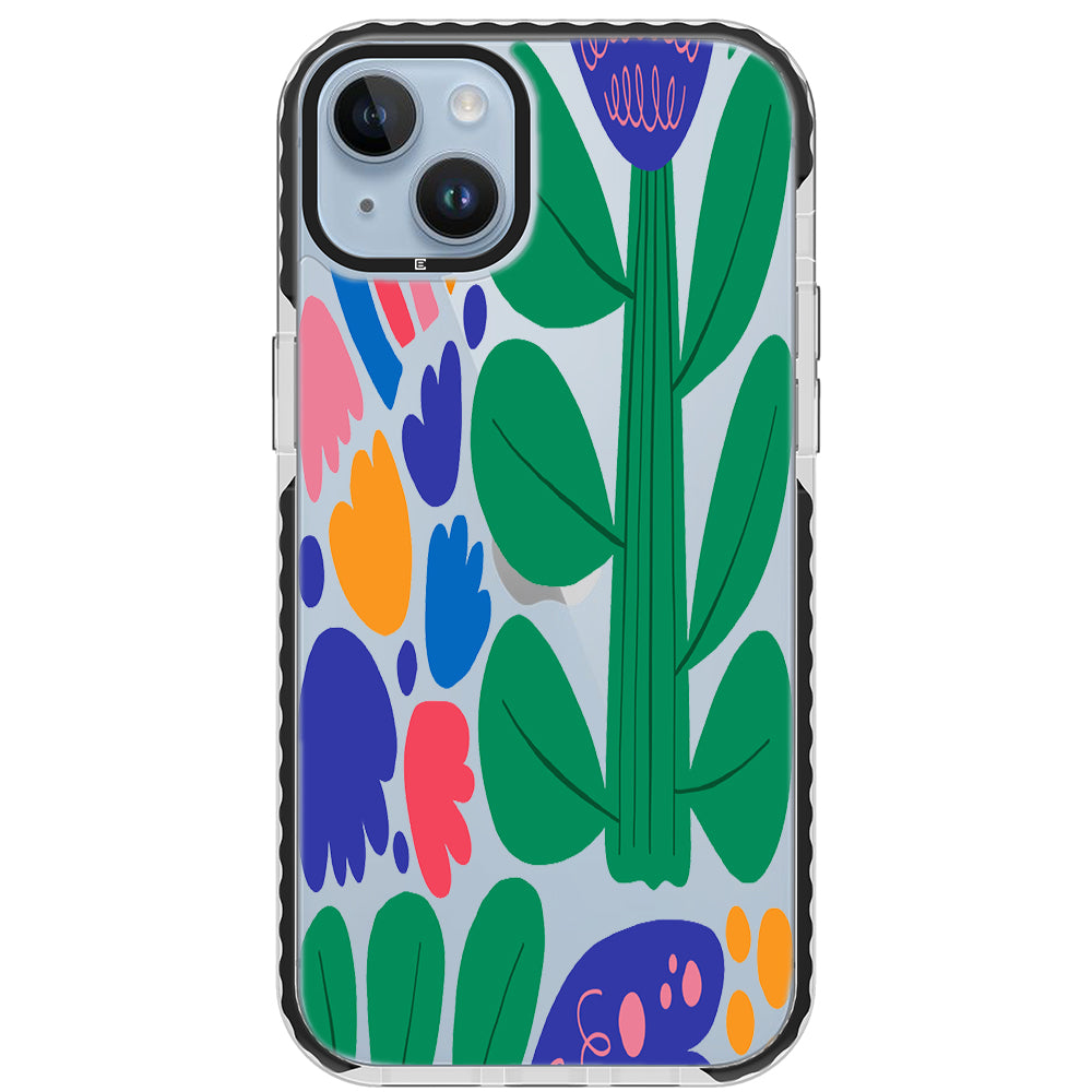 Color Blast Floral iPhone Case