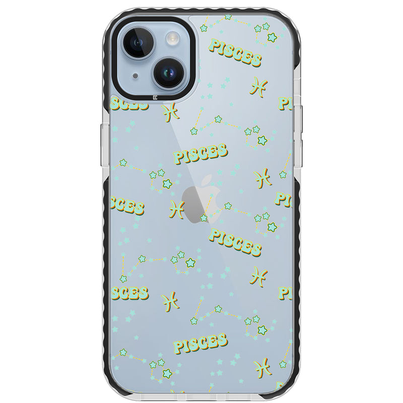 Pisces Celestial Monogram iPhone Case