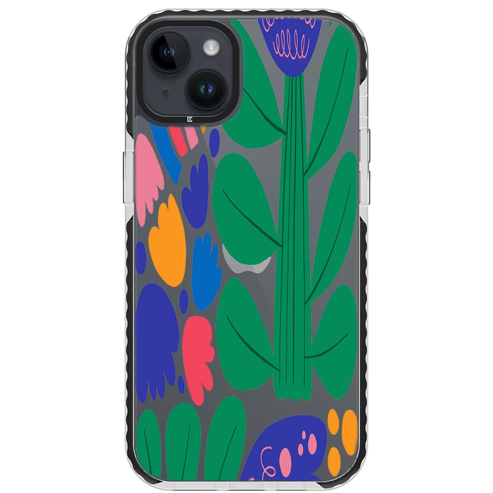 Color Blast Floral iPhone Case