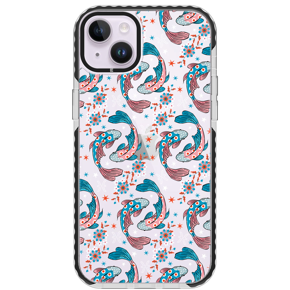 Pisces - Zodiac Mosaic iPhone Case