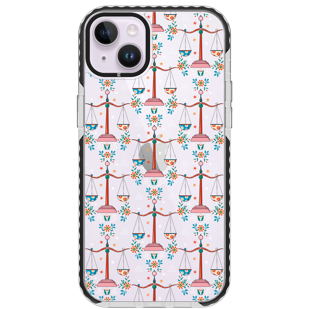 Libra - Zodiac Mosaic iPhone Case