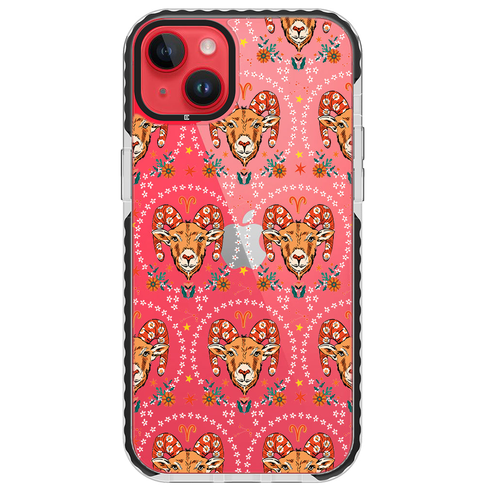 Aries - Zodiac Mosaic iPhone Case