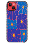 Azure Blooms iPhone Case