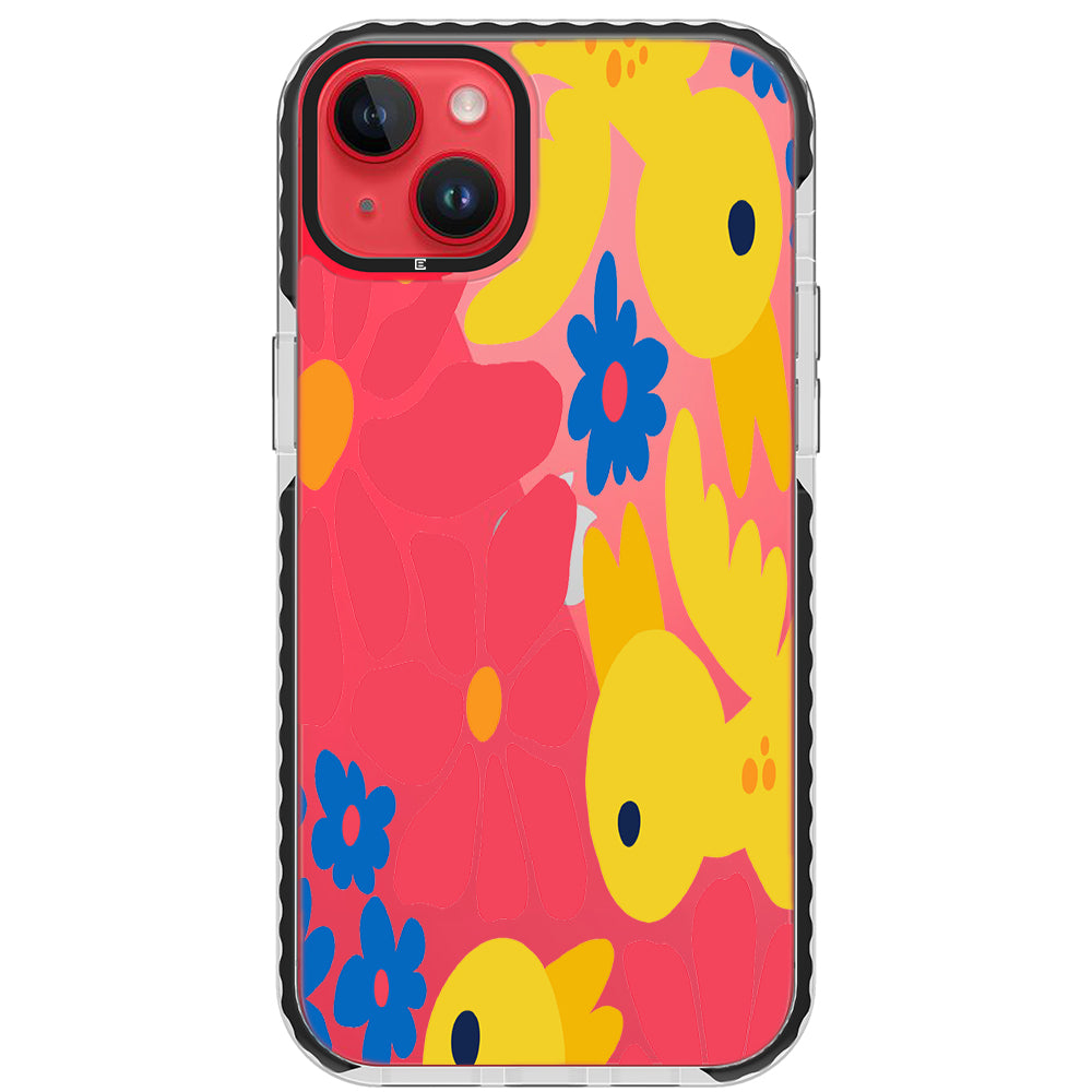 Bird and Bloom Garden iPhone Case