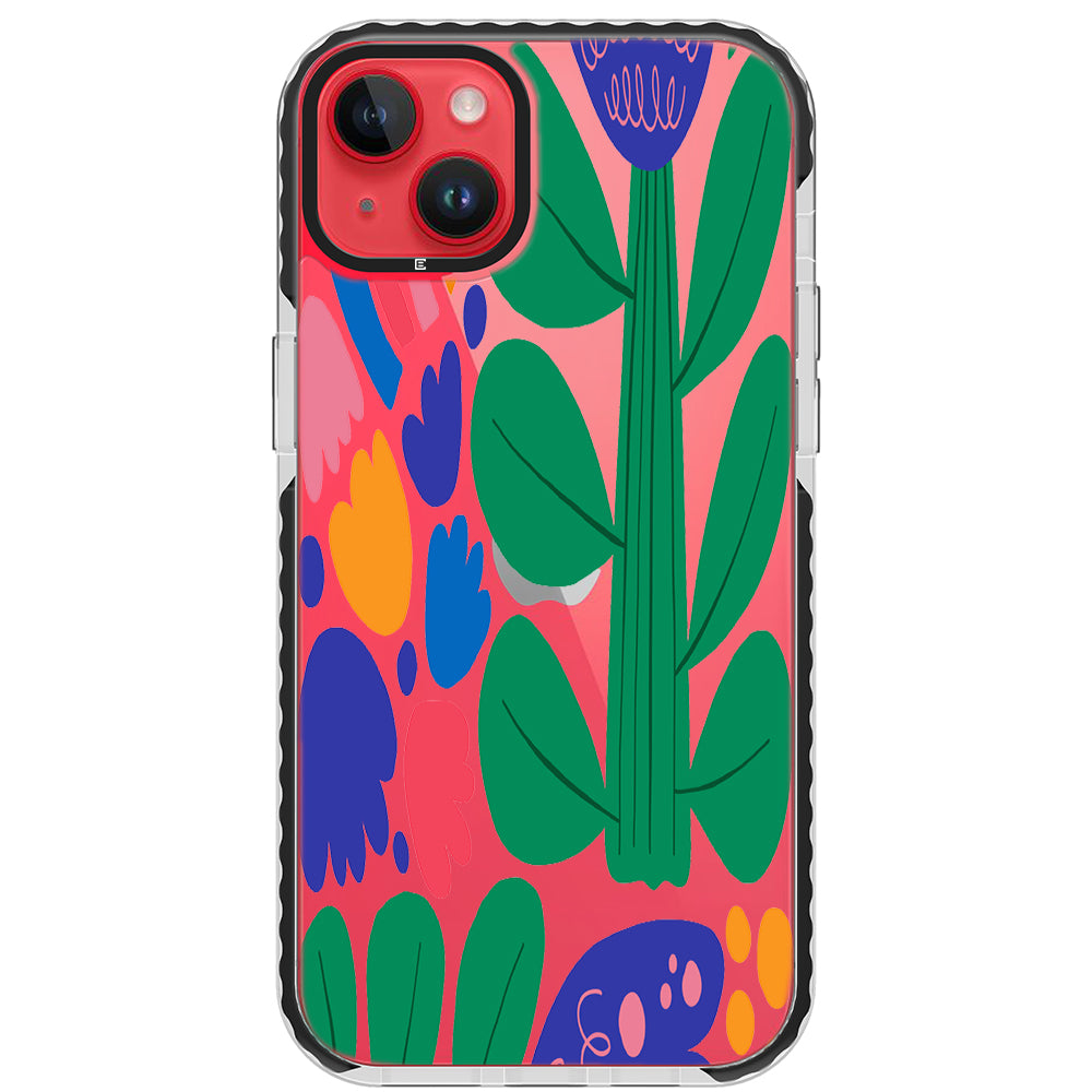 Color Blast Floral iPhone Case