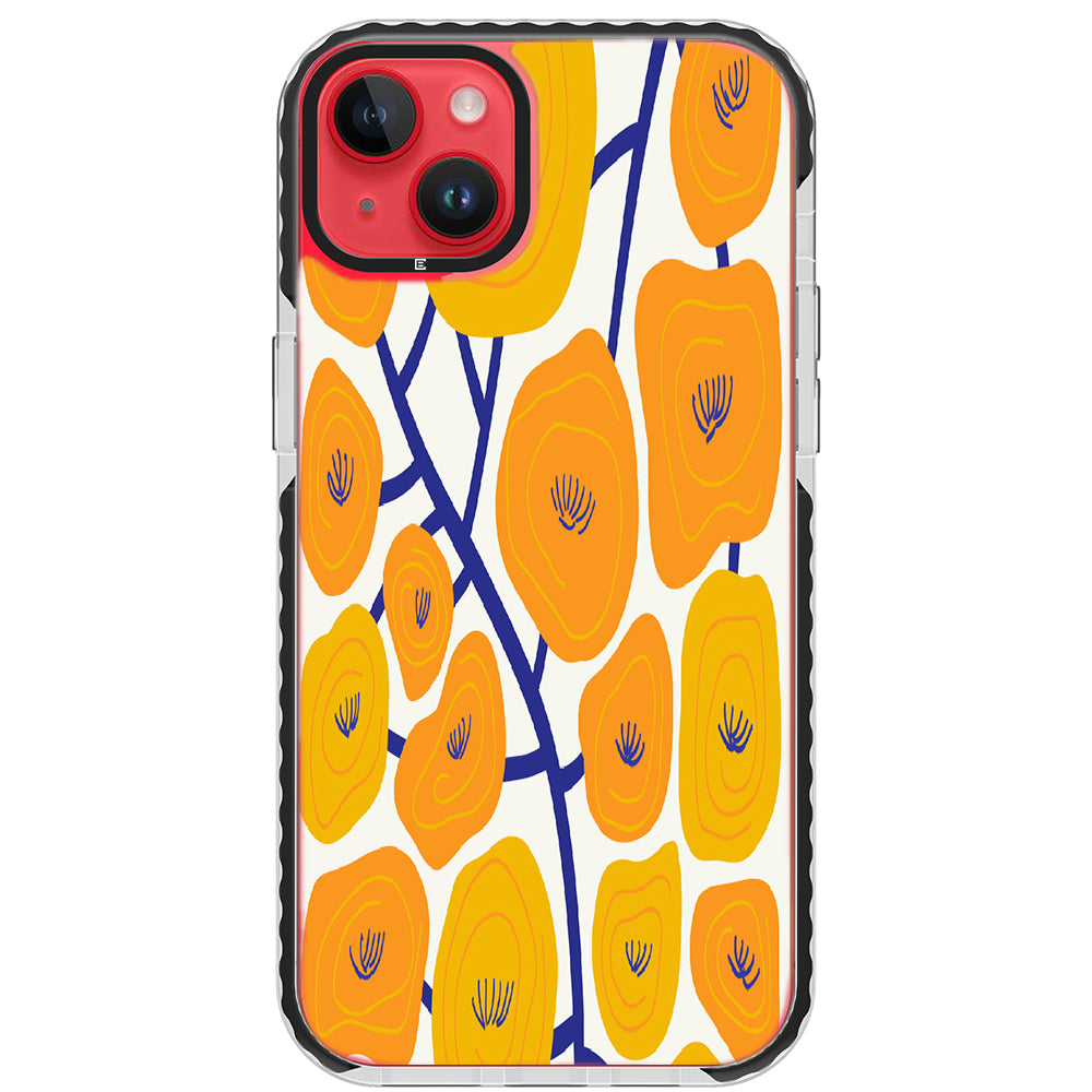 Orange Puppy Fields iPhone Case