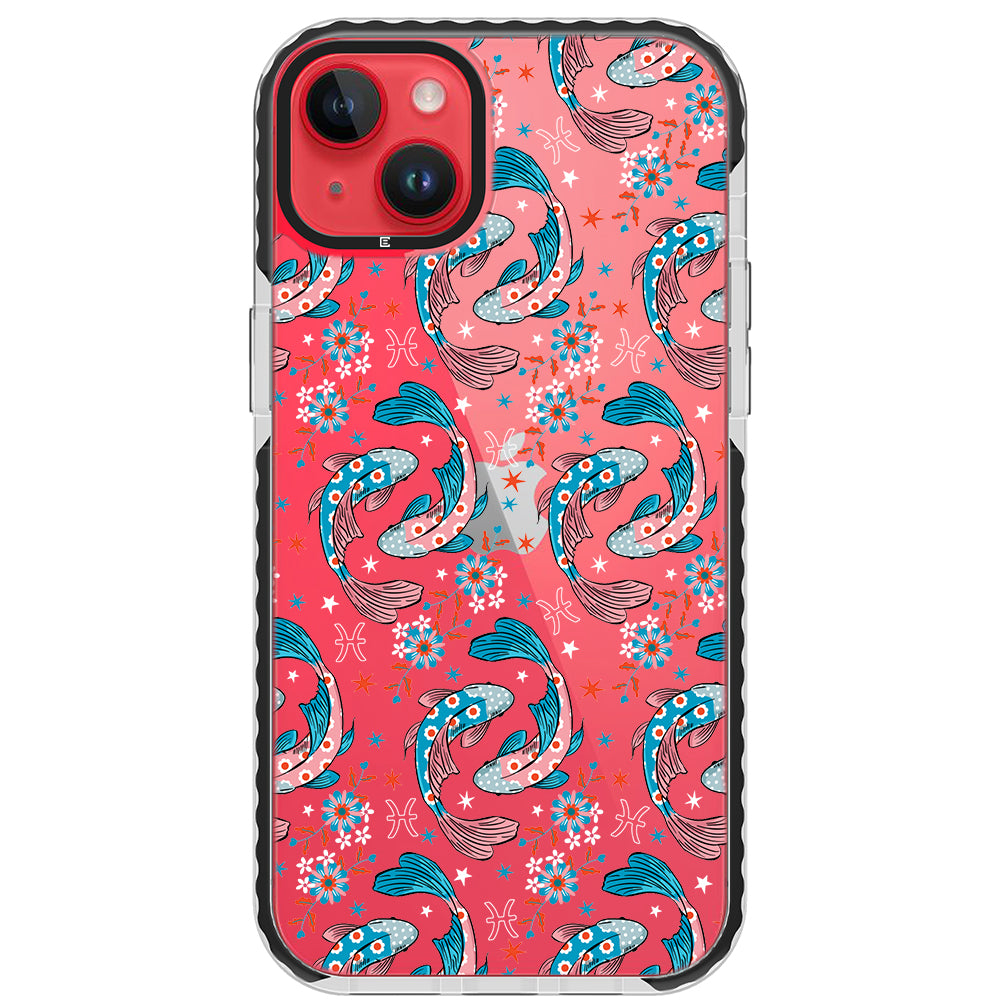 Pisces - Zodiac Mosaic iPhone Case