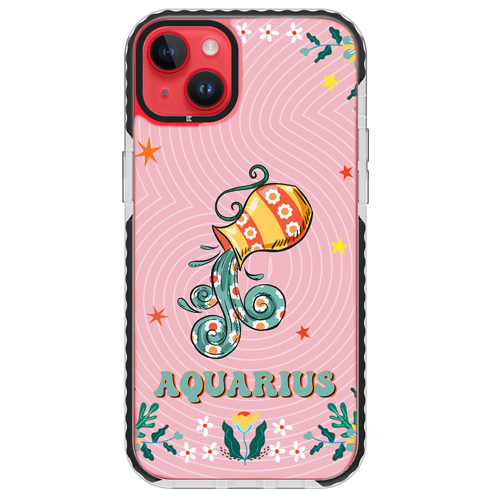 Aquarius Stellar Sign iPhone Case