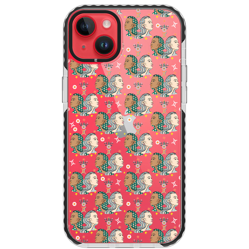 Gemini - Zodiac Mosaic iPhone Case