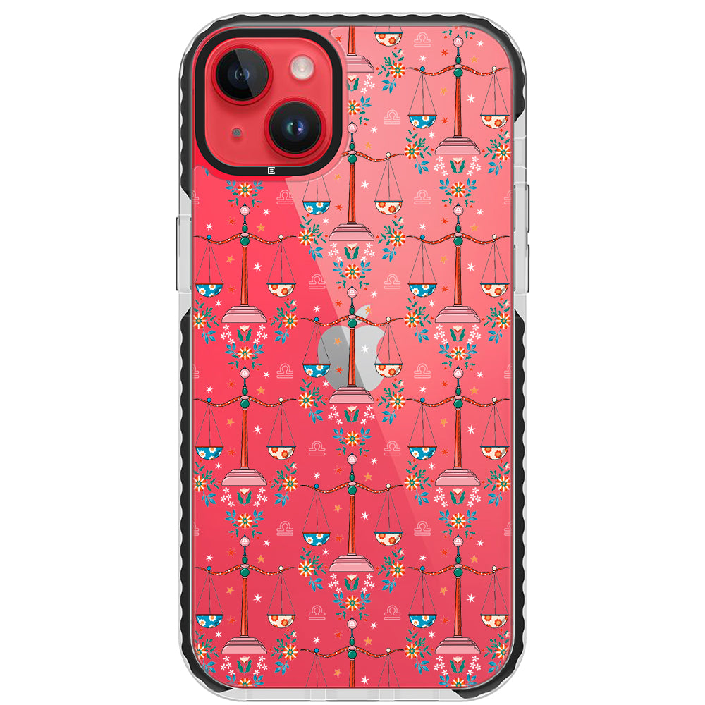 Libra - Zodiac Mosaic iPhone Case