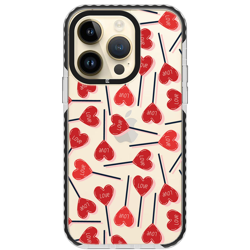 Lollipop Hearts iPhone Case