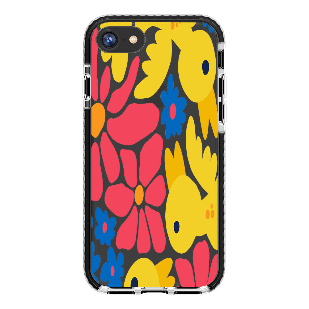 Bird and Bloom Garden iPhone Case