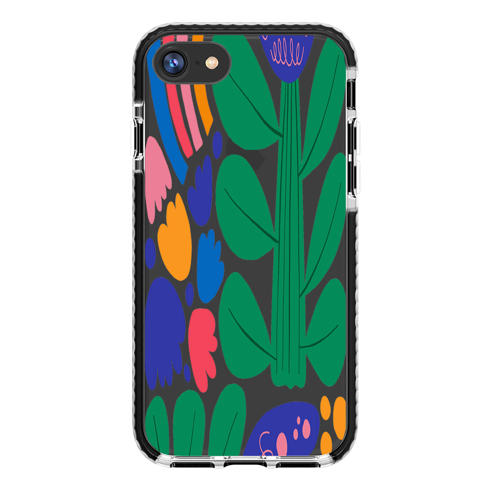 Color Blast Floral iPhone Case