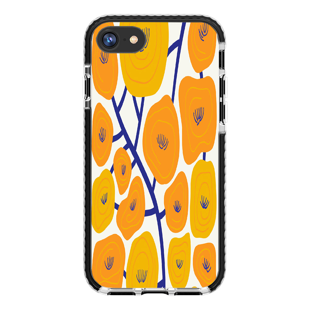 Orange Puppy Fields iPhone Case