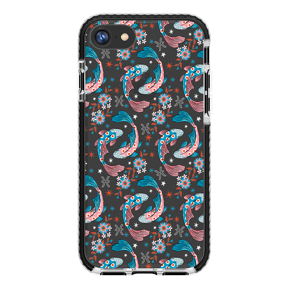 Pisces - Zodiac Mosaic iPhone Case