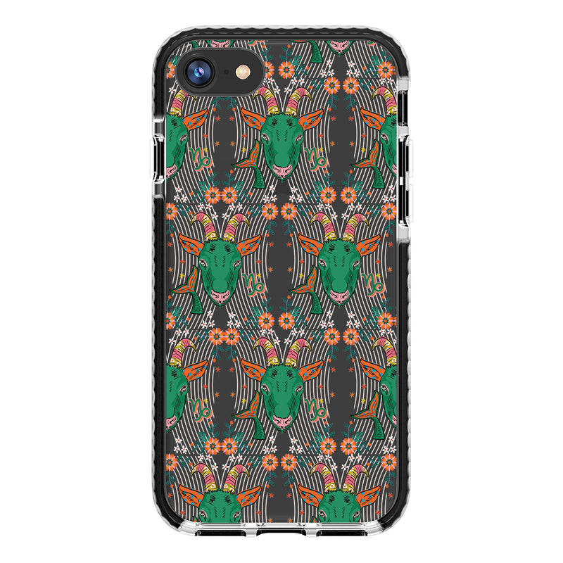 Capricorn - Zodiac Mosaic iPhone Case