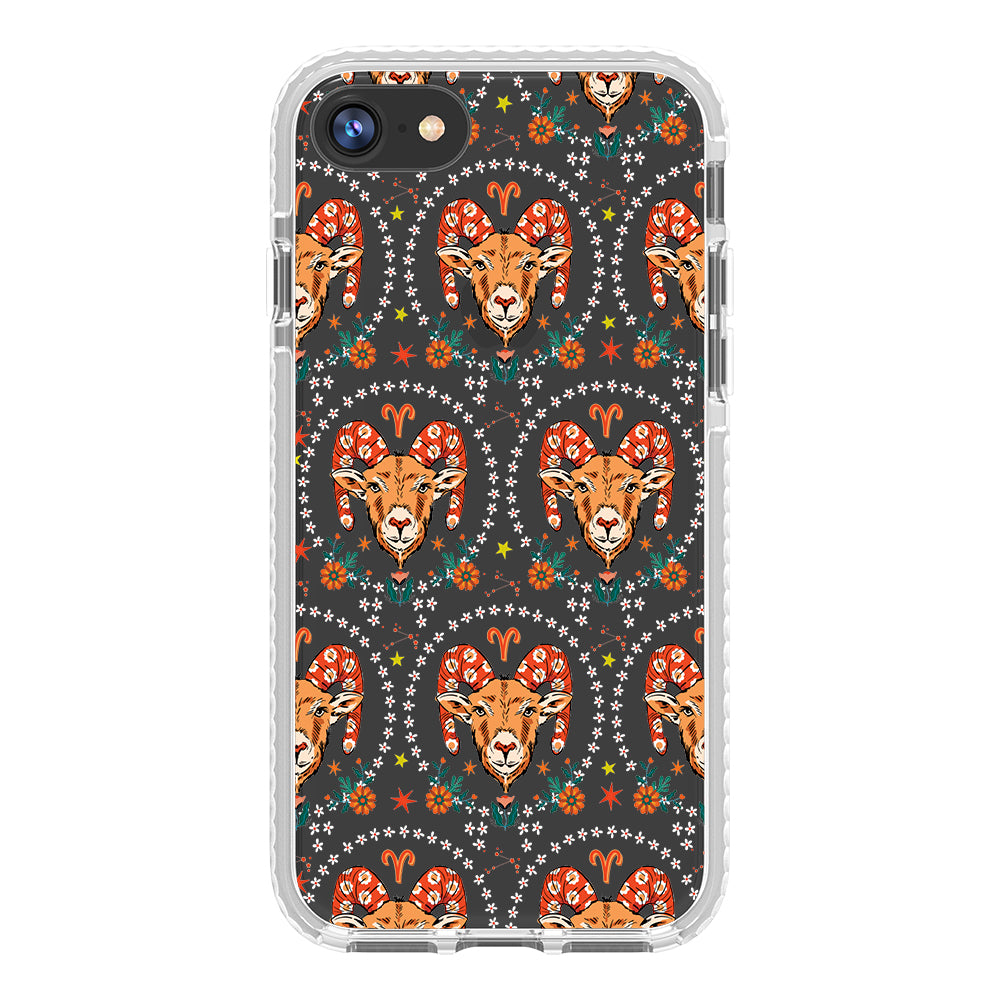 Aries - Zodiac Mosaic iPhone Case