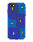 Azure Blooms iPhone Case