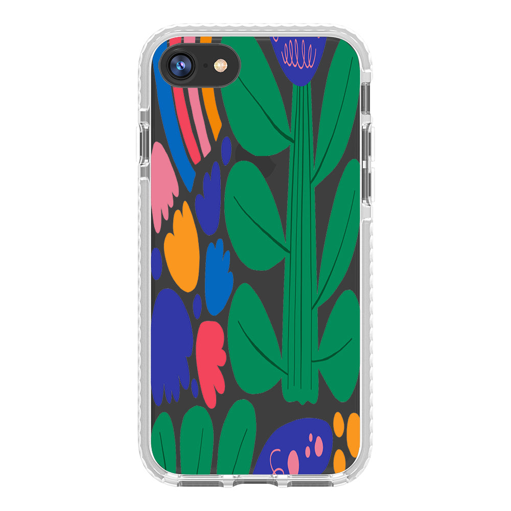 Color Blast Floral iPhone Case