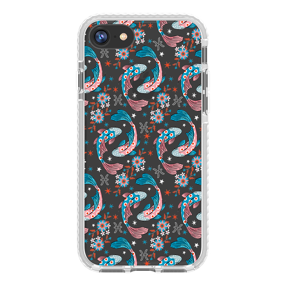 Pisces - Zodiac Mosaic iPhone Case