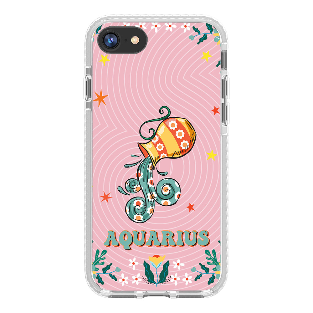 Aquarius Stellar Sign iPhone Case