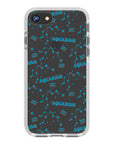 Aquarius Celestial Monogram iPhone Case