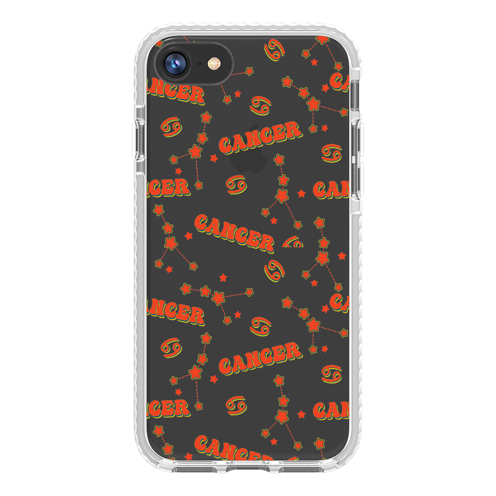 Cancer Celestial Monogram iPhone Case