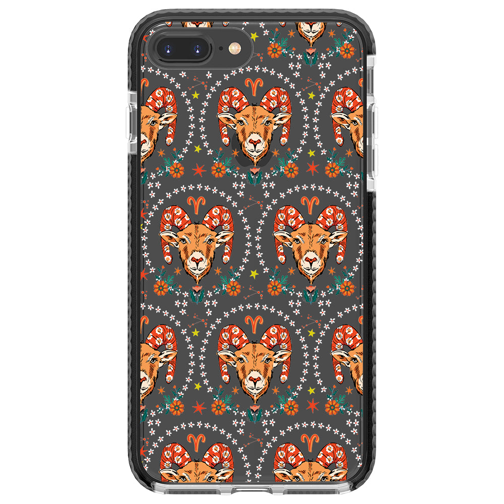 Aries - Zodiac Mosaic iPhone Case