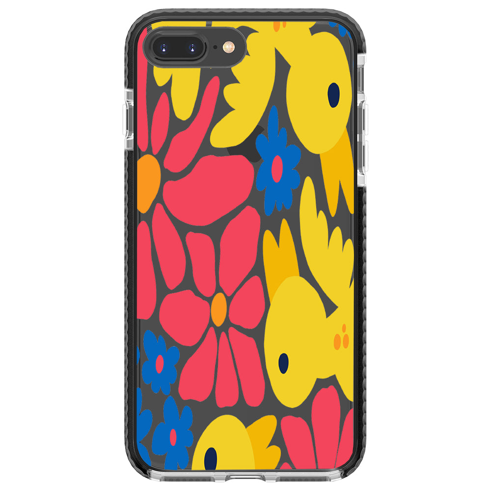 Bird and Bloom Garden iPhone Case