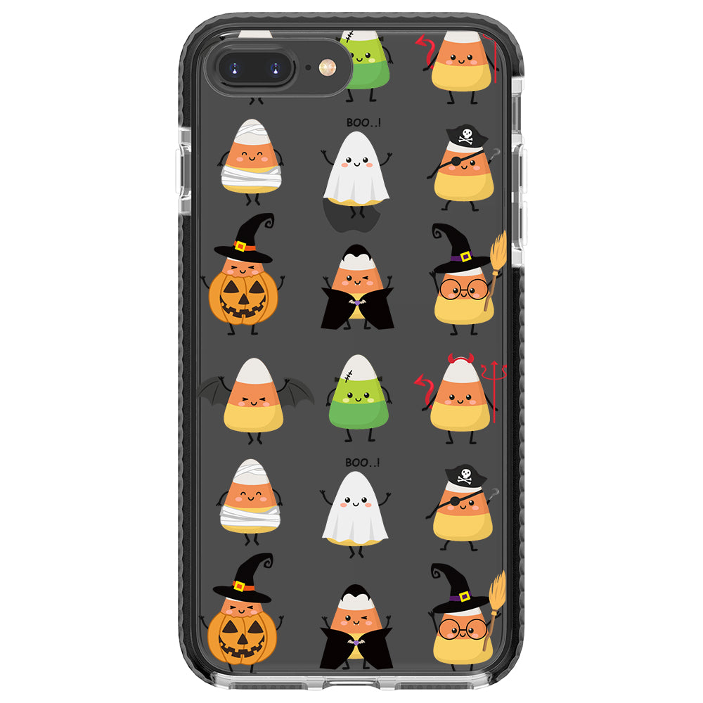 Candy Corn Faces Phone Case