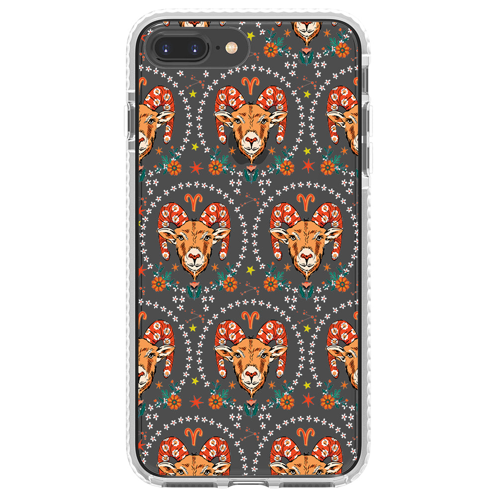 Aries - Zodiac Mosaic iPhone Case