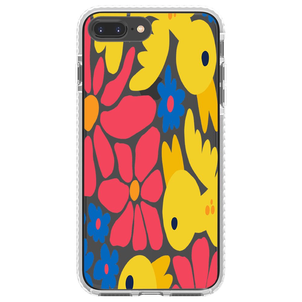 Bird and Bloom Garden iPhone Case