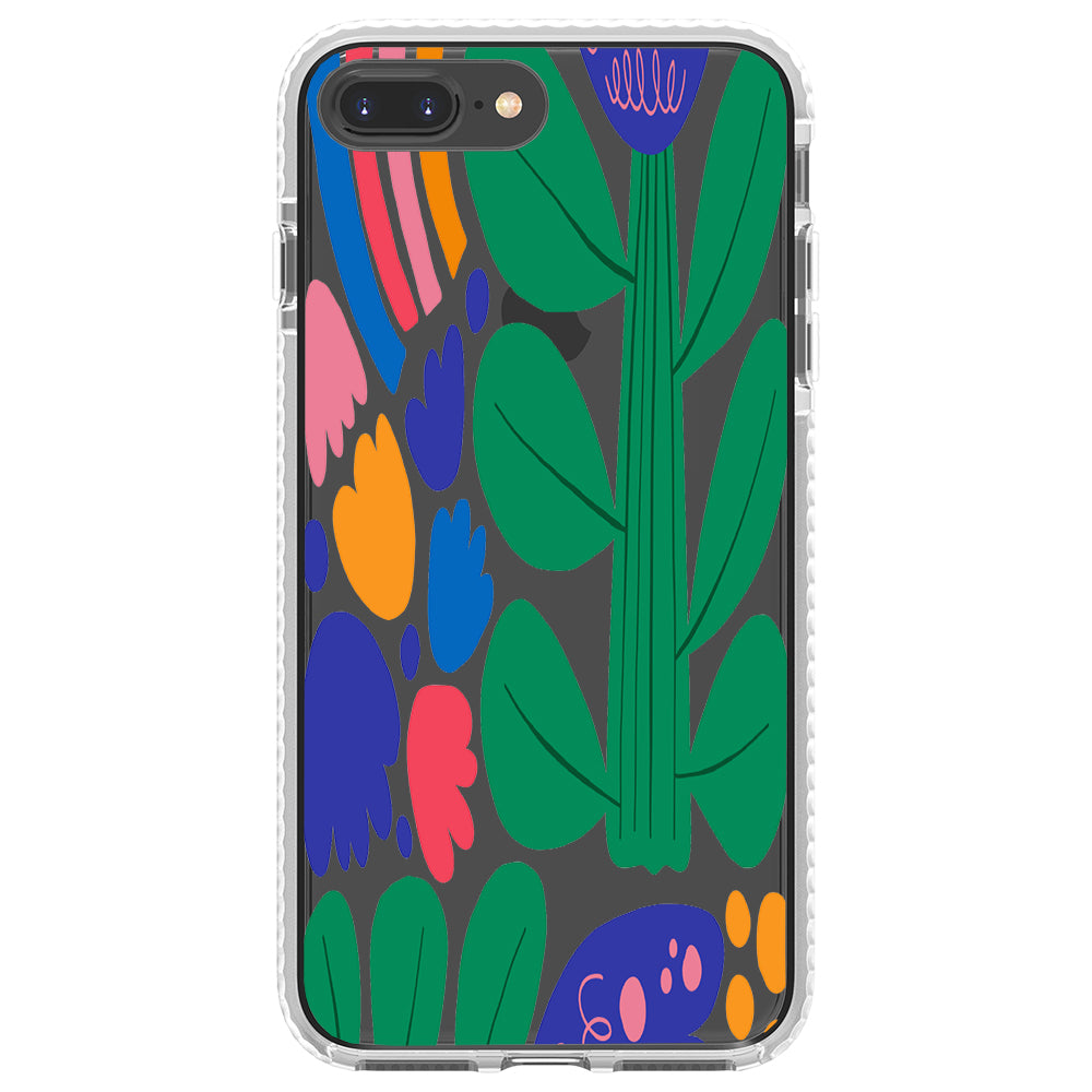 Color Blast Floral iPhone Case