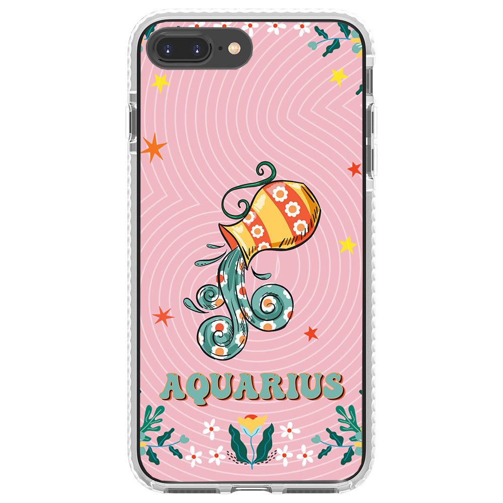 Aquarius Stellar Sign iPhone Case