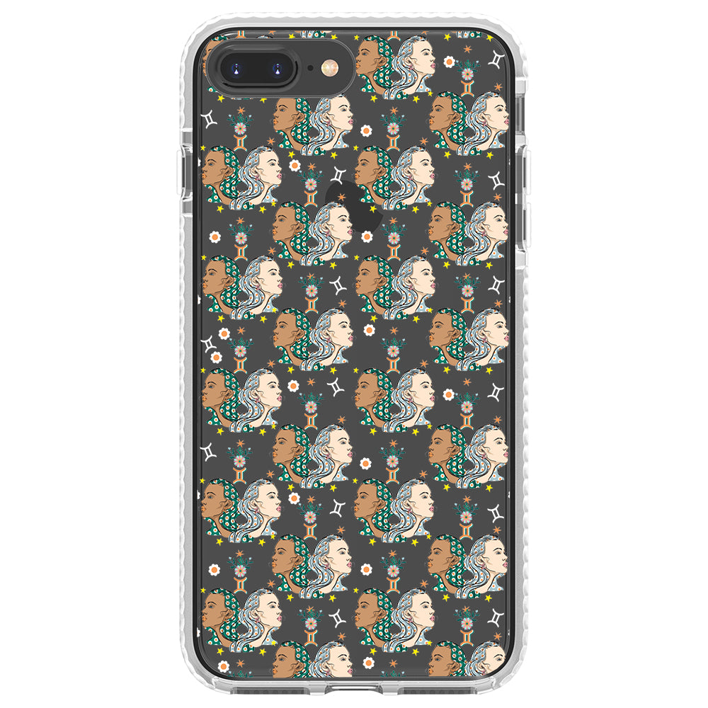 Gemini - Zodiac Mosaic iPhone Case