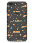 Gemini Celestial Monogram iPhone Case