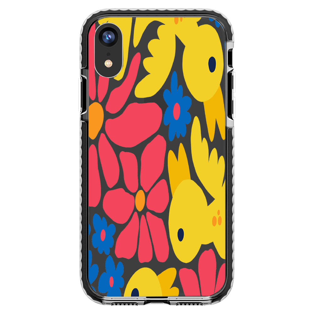 Bird and Bloom Garden iPhone Case