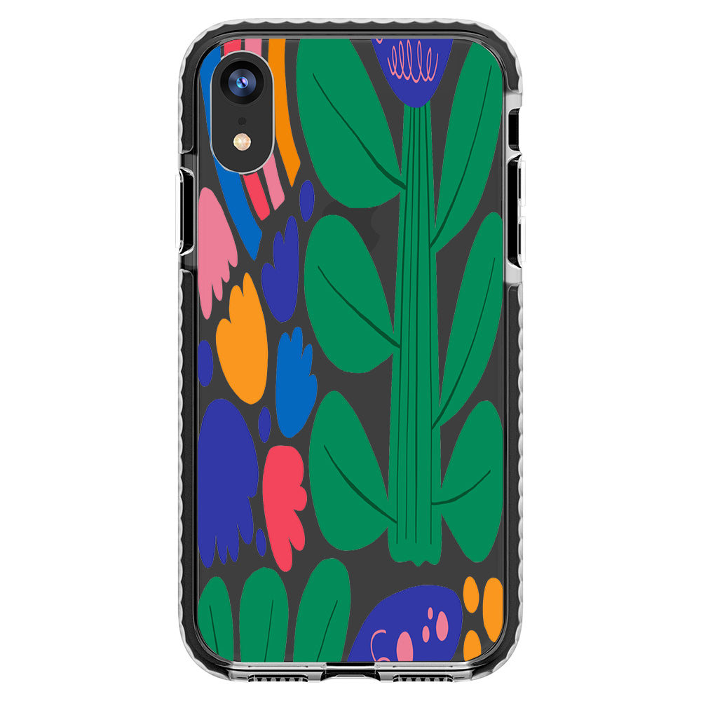 Color Blast Floral iPhone Case