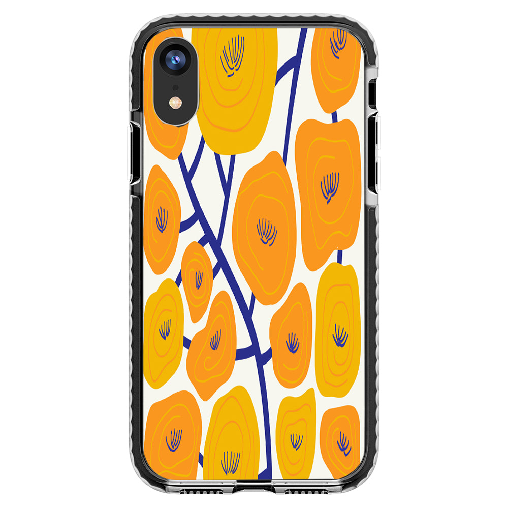 Orange Puppy Fields iPhone Case