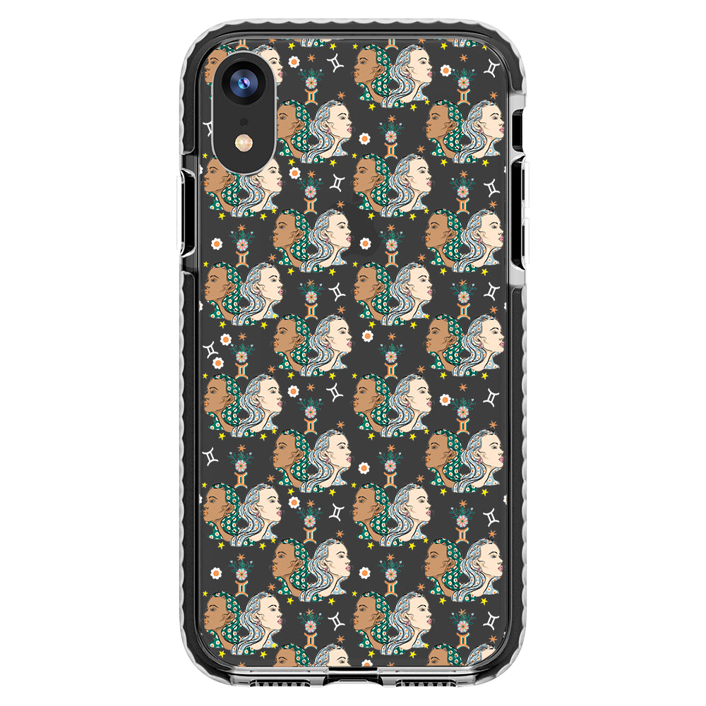 Gemini - Zodiac Mosaic iPhone Case