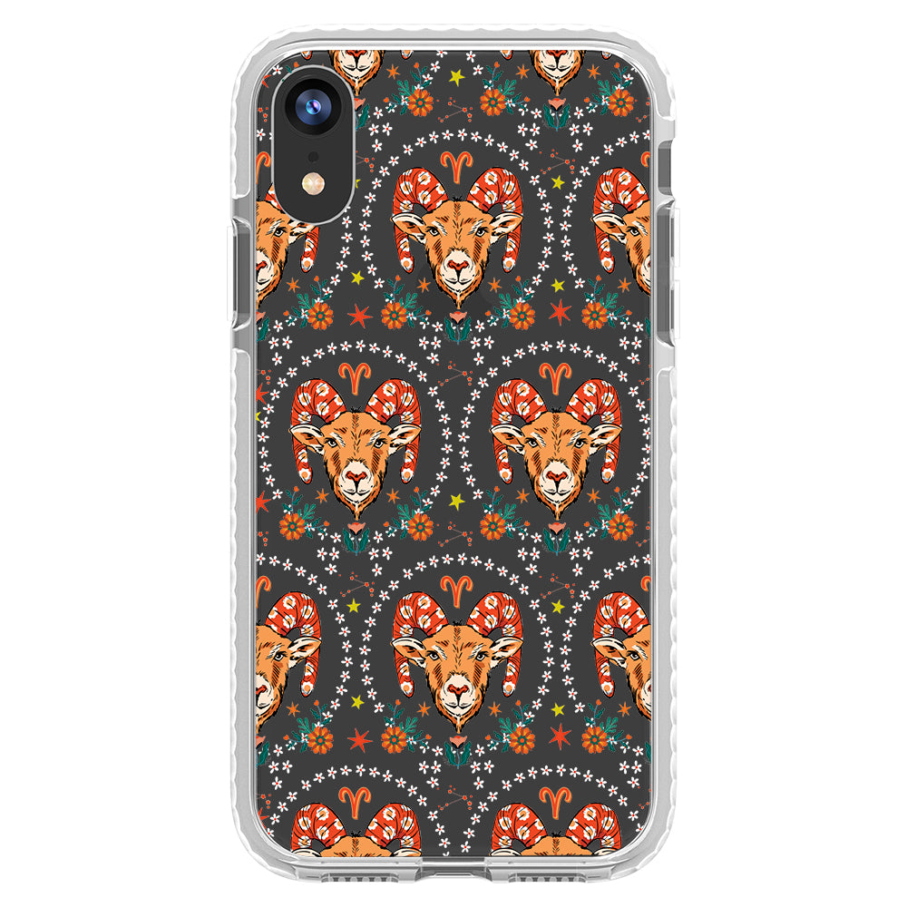 Aries - Zodiac Mosaic iPhone Case