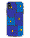 Azure Blooms iPhone Case