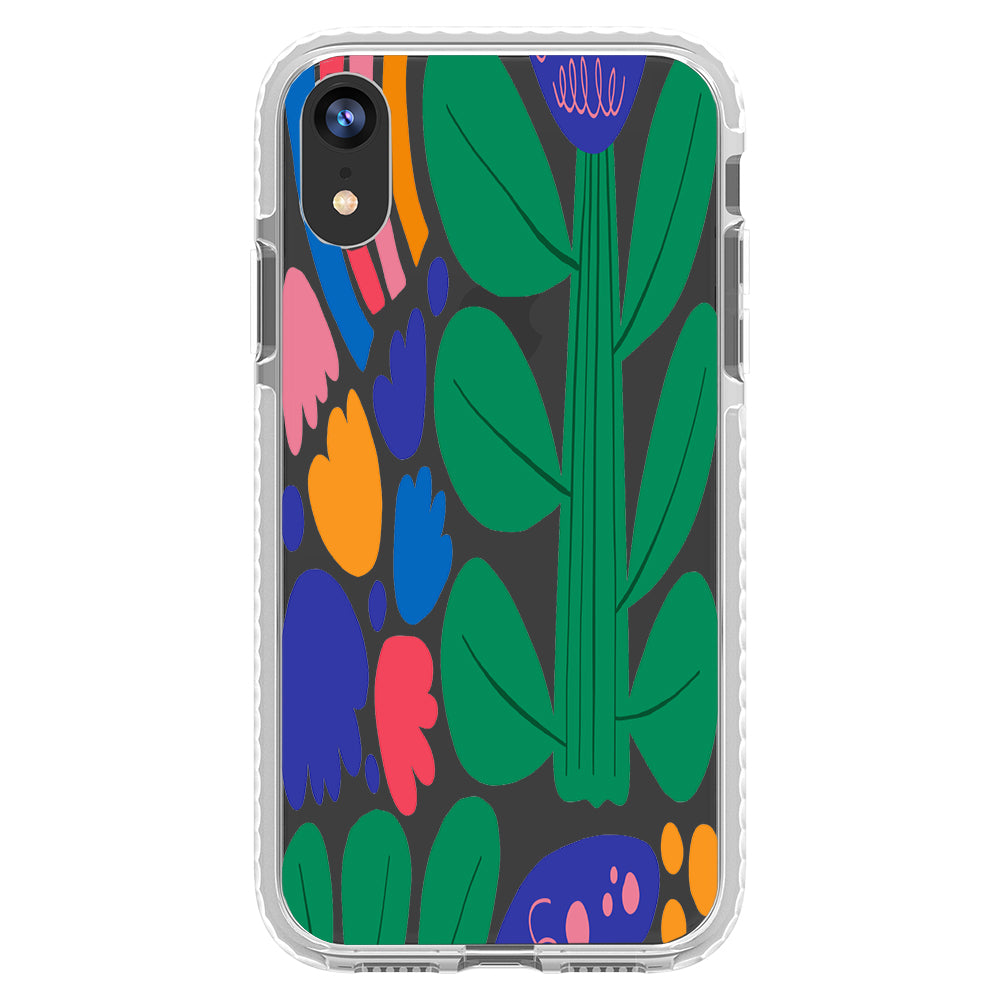 Color Blast Floral iPhone Case