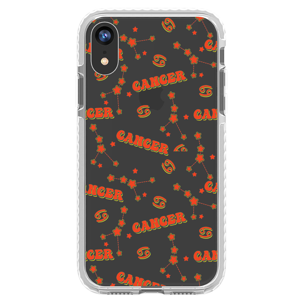 Cancer Celestial Monogram iPhone Case